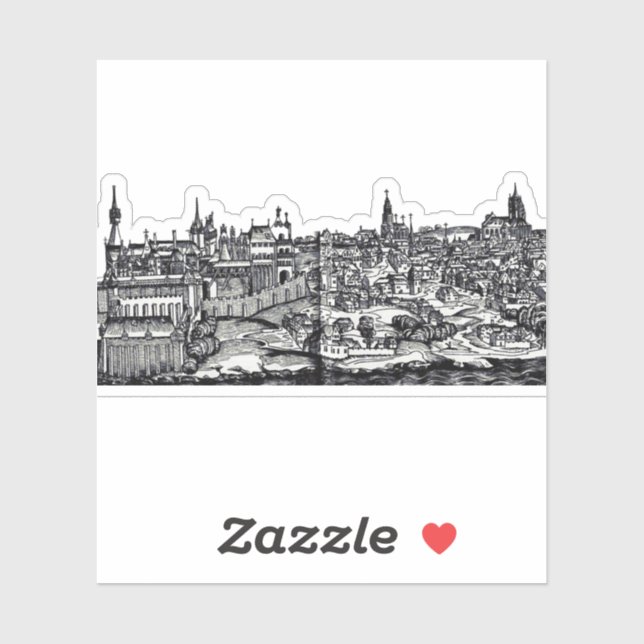 Prague medieval capital of Czech Republic (Sheet)