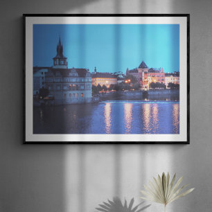 Prague Night Fine Art Photography Print 