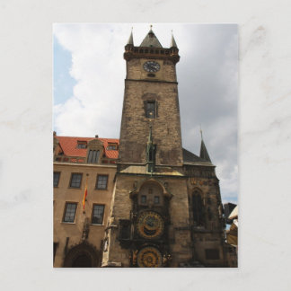 Prague Old Town, City Hall, Tower Postcard