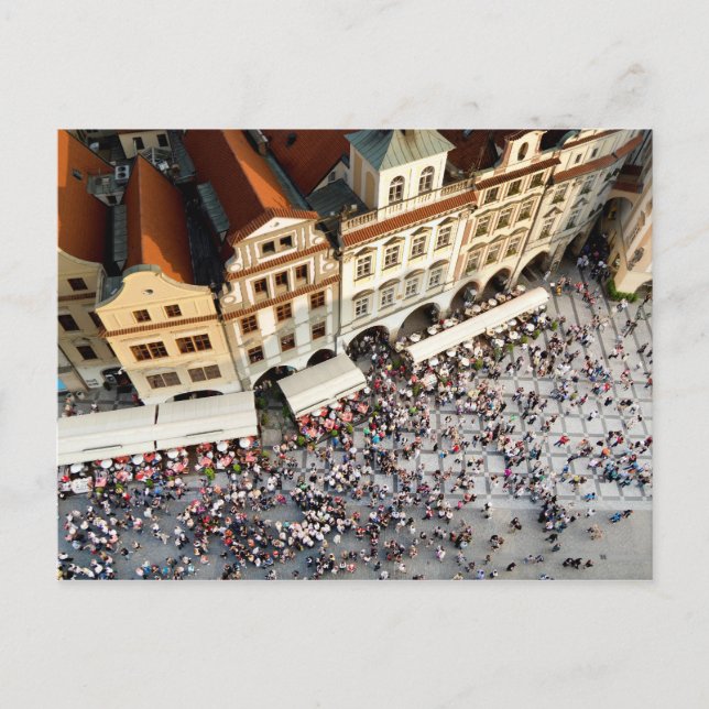 Prague Old Town Square Postcard (Front)