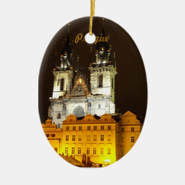 Prague Ornament Our Lady of Tyn (Front)
