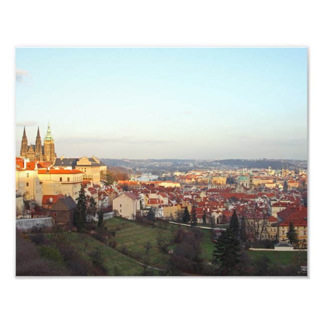 Prague panorama photo print (Front)