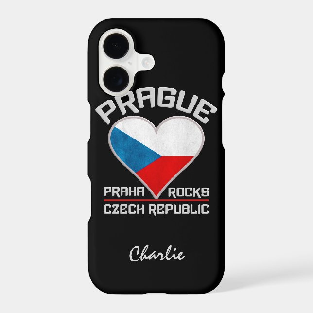 Prague (Praha) custom monogram cases (Back)