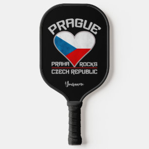 Prague / Praha custom name Pickleball Paddle