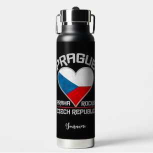 Prague / Praha custom name Water Bottle