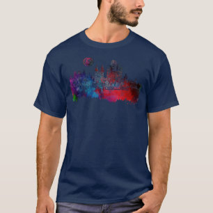 Prague skyline prague praha T-Shirt