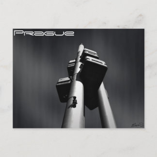 Prague TV Tower postcard