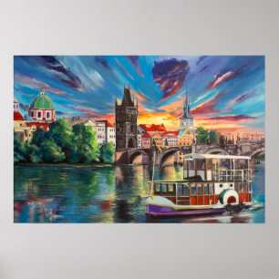 Prague's fairytales poster