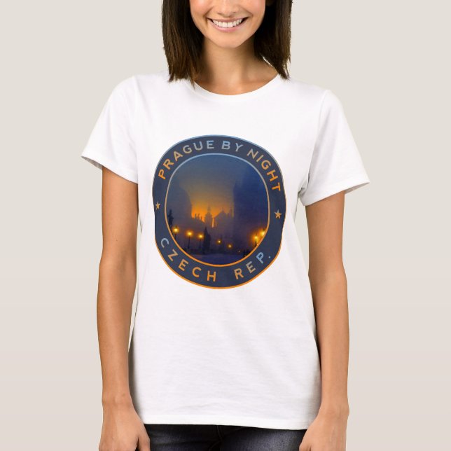 Praha by Night T-Shirt (Front)