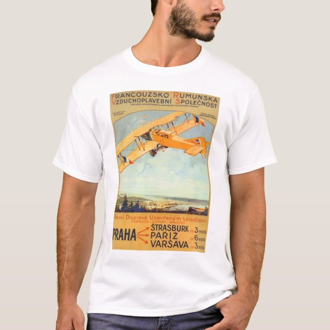 Praha ~ Franco Roumanie T-Shirt (Front)