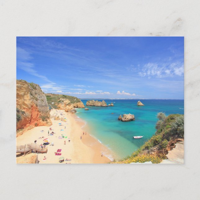 Praia da Dona Ana Postcard (Front)