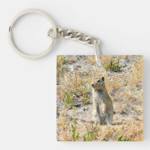 Prairie Dog in Yosemite, CA Key Ring