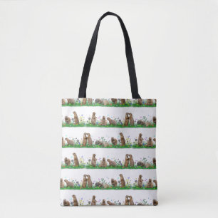 Prairie Dog Meadow All Over Print Bag