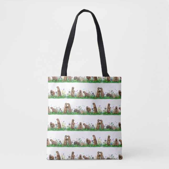 Prairie Dog Meadow All Over Print Bag (Front)