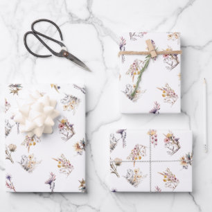 Prairie Dog Wildflower Wrapping Paper