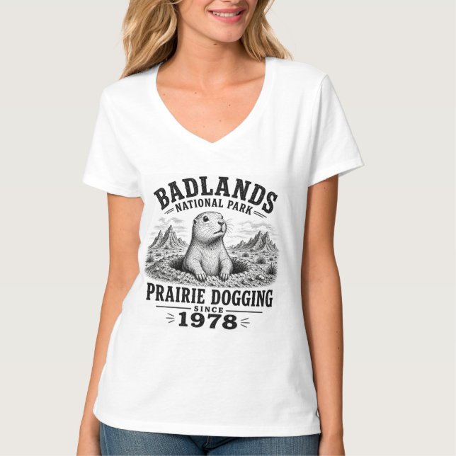 Prairie Dogging Since 1978 T-Shirt (Front)
