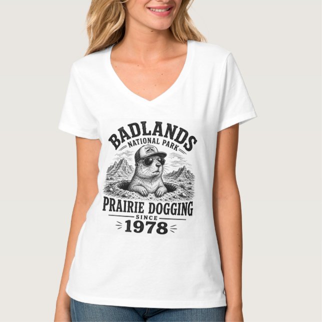 Prairie Dogging Since 1978 T-Shirt (Front)