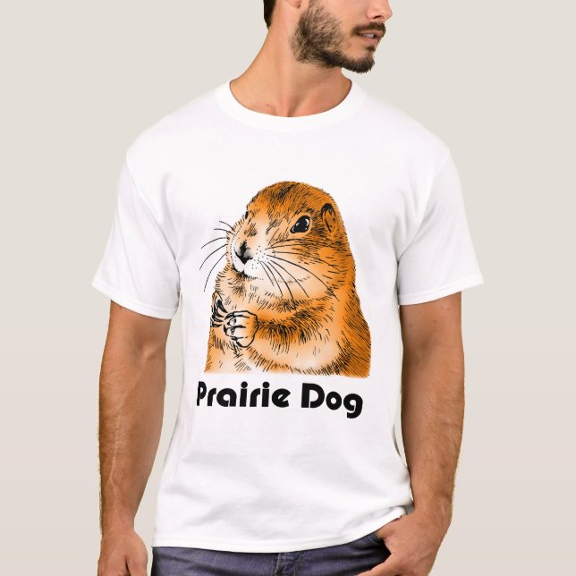 prairie dog's face T-Shirt (Front)