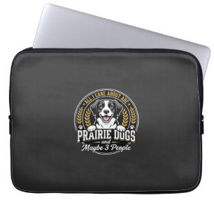 Prairie Dogs Maybe 3 People Design Laptop Sleeve