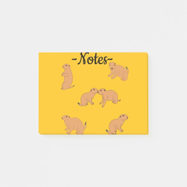 Prairie Dogs Post-it Notes (Front)