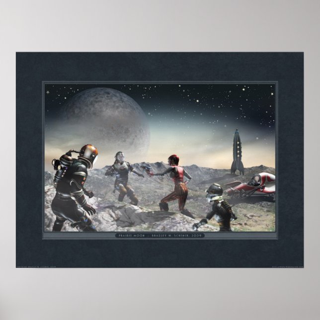 Prairie Moon poster (24x18") (Front)