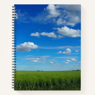Prairie Sky 8.5" x 11" Spiral Notebook