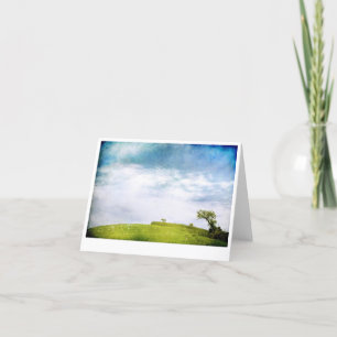 Prairie Sky and Trees Card