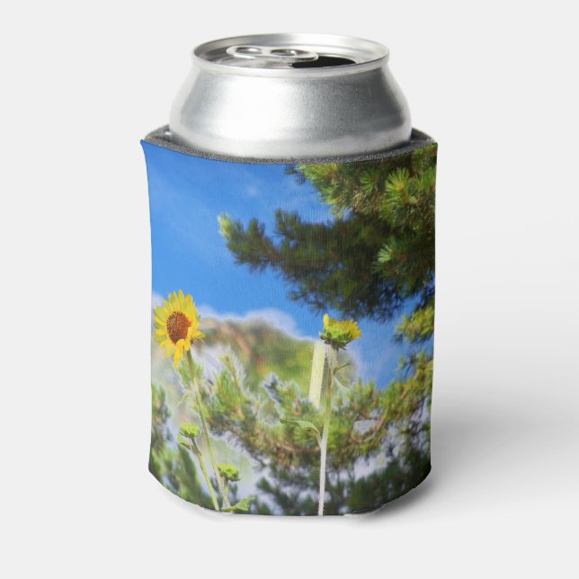 Prairie Sunflower can cooler (Can Back)