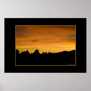 Prairie Sunset Poster