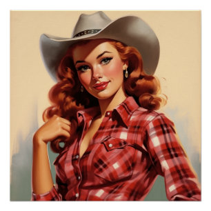 Prairie Threads: Wild West Whispers Poster