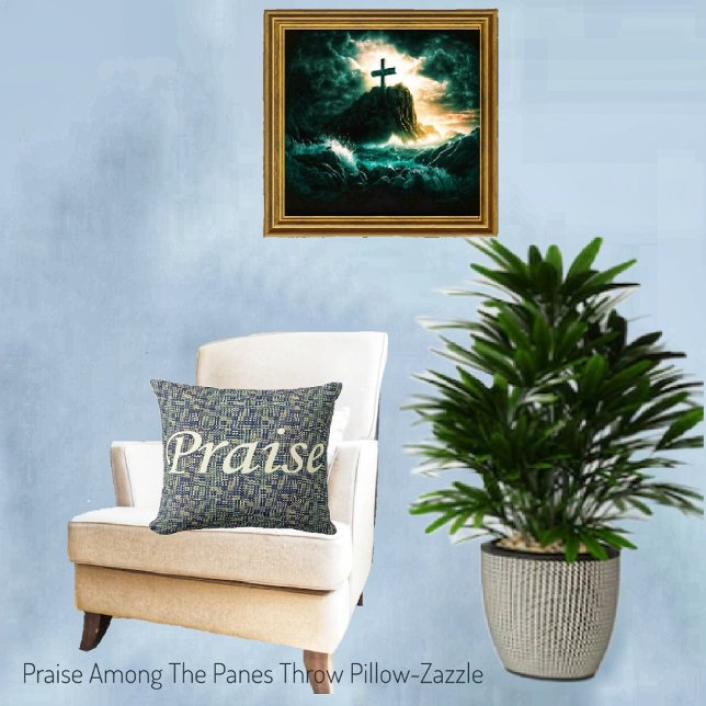 Praise Among The Panes Cushion (Creator Uploaded)