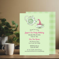Praise God Green Teapot Scripture Tea Party Small