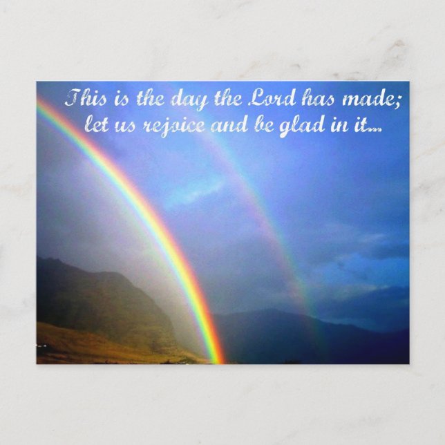 Praise god postcard (Front)