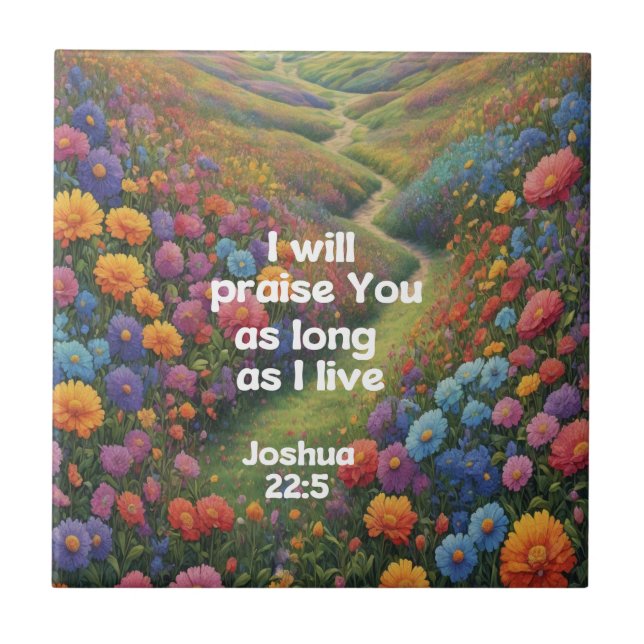 Praise God Tile (Front)