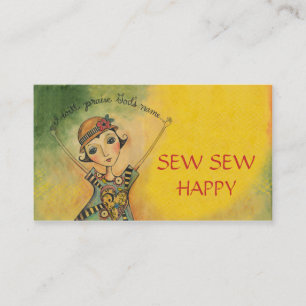 Praise Him Personal Business Mummy Card