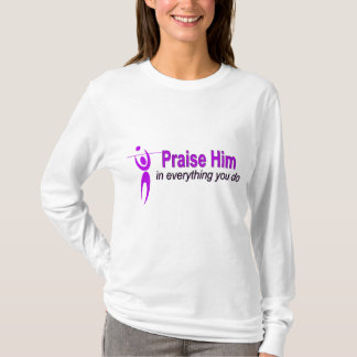 Praise Him -Volleyball T-Shirt