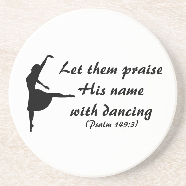Praise Him with Dancing Coasters (Front)