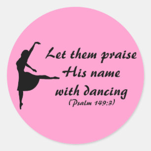 Praise Him with Dancing Stickers