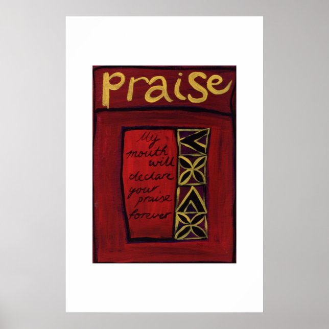 Praise Poster (Front)