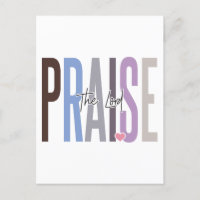 Praise the lord, believe in God, trust Jesus, resp