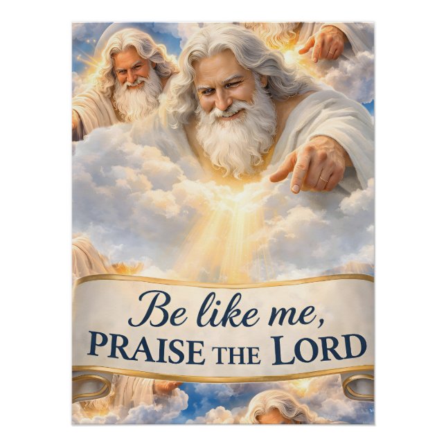 Praise the Lord celestial poster (Front)