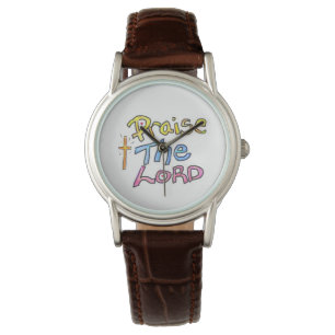 Praise the LORD Colourful Christian Ladies Watch