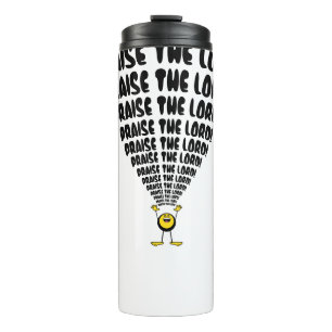 Praise The Lord Emoji Thermal Tumbler