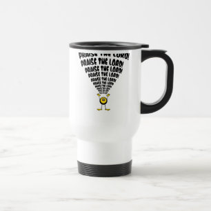 Praise The Lord Emoji Travel Mug