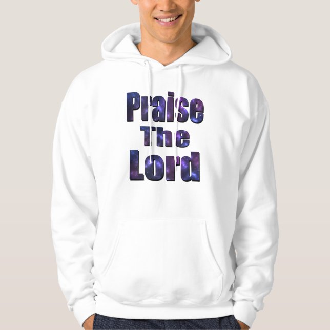 Praise The Lord Logo, Hoodie (Front)