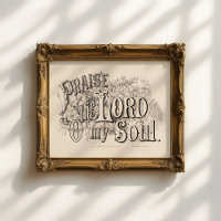 Praise the Lord O My Soul | Currier & Ives 