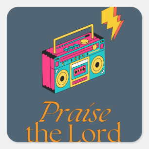 Praise the Lord Sticker