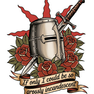 Praise The Sun Knight Helm Traditional Tattoo Flas T-Shirt