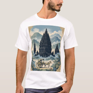 Prambanan Hindu Temple Java Indonesia T-Shirt