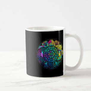 Prana Art Yoga Mandala Sacred Energy Geometry Medi Coffee Mug